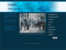 Tablet Screenshot of fredhoare.com